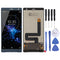 Écran LCD d'origine pour Sony Xperia XZ2 avec ensemble complet de numériseur (bleu)